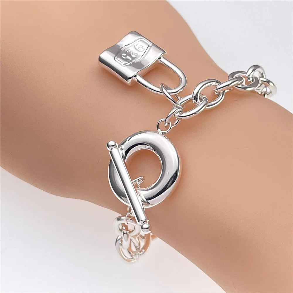 Ethnic Fashion Boutique - Bracelets à fermoir en argent sterling