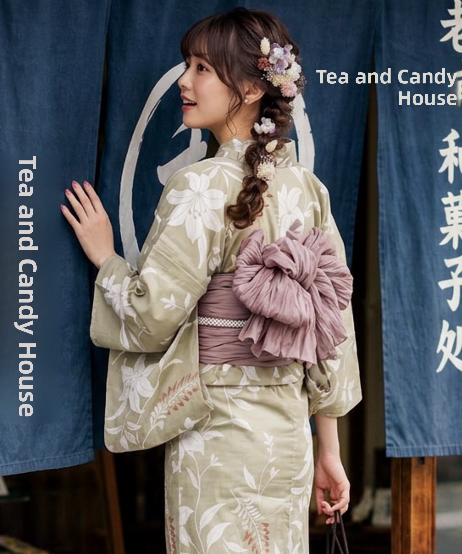 Ethnic Style Dresses - Robe Traditionnelle Yukata Kimono en Coton
