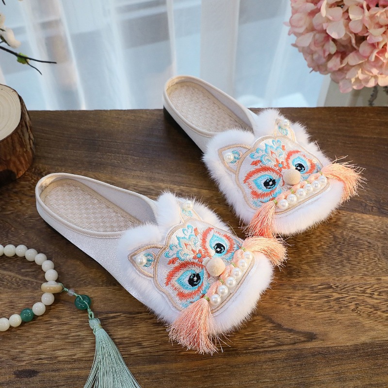 Ethnic Fabric - Nouvelles Chaussures Brodéées Tendance 2026 Style