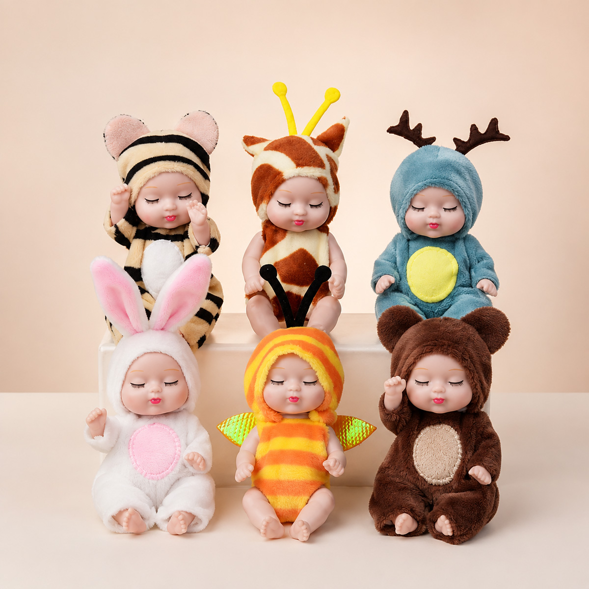 Ethnic Fashion Design - 1/6PCS Poupées Bébé Mignonnes en Costume