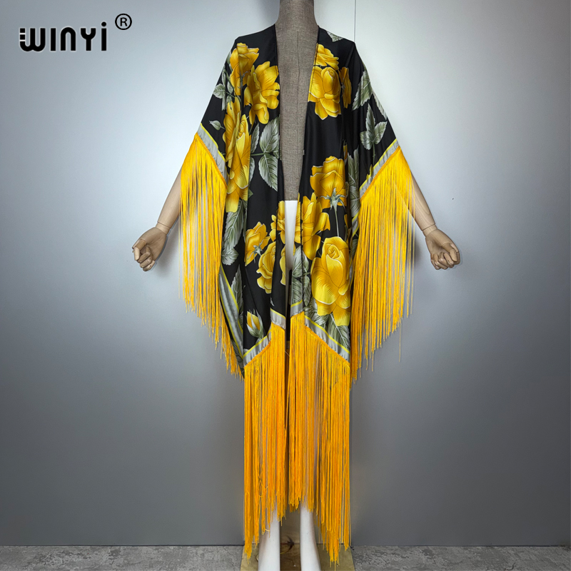 WINYI Africa Kimono Cover-ups  - Kaftan Women Boho avis et prix