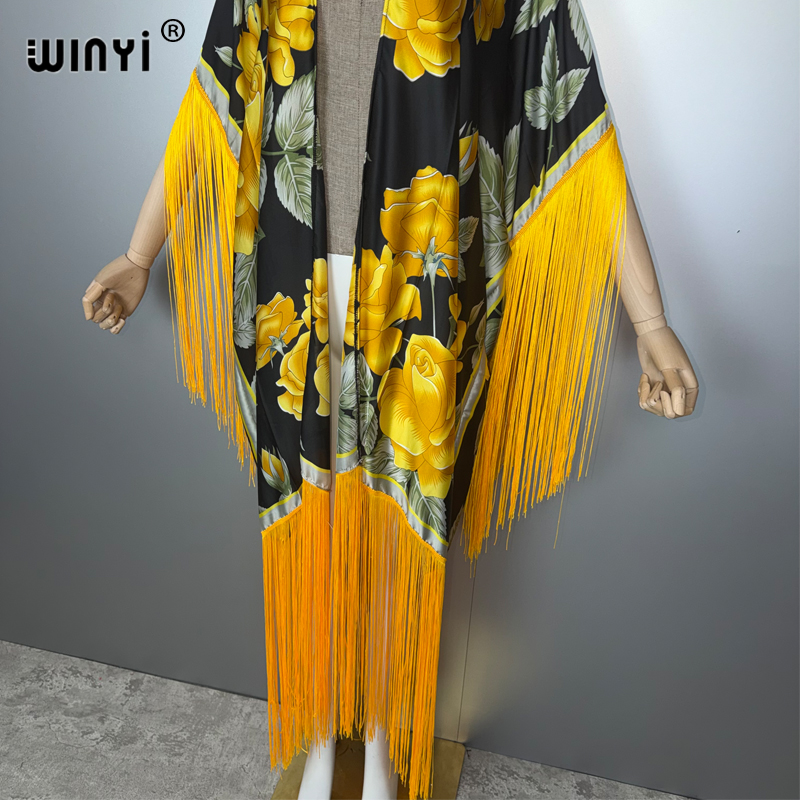 WINYI Africa Kimono Cover-ups  - Kaftan Women Boho avis et prix