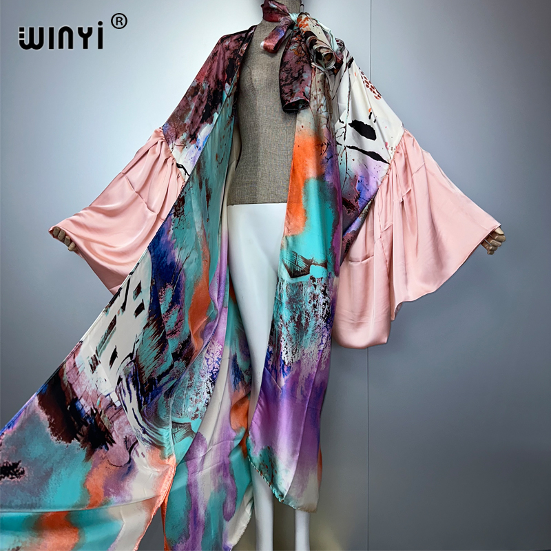WINYI Robe de soirée kimono d' - Kaftan Women Boho avis et prix