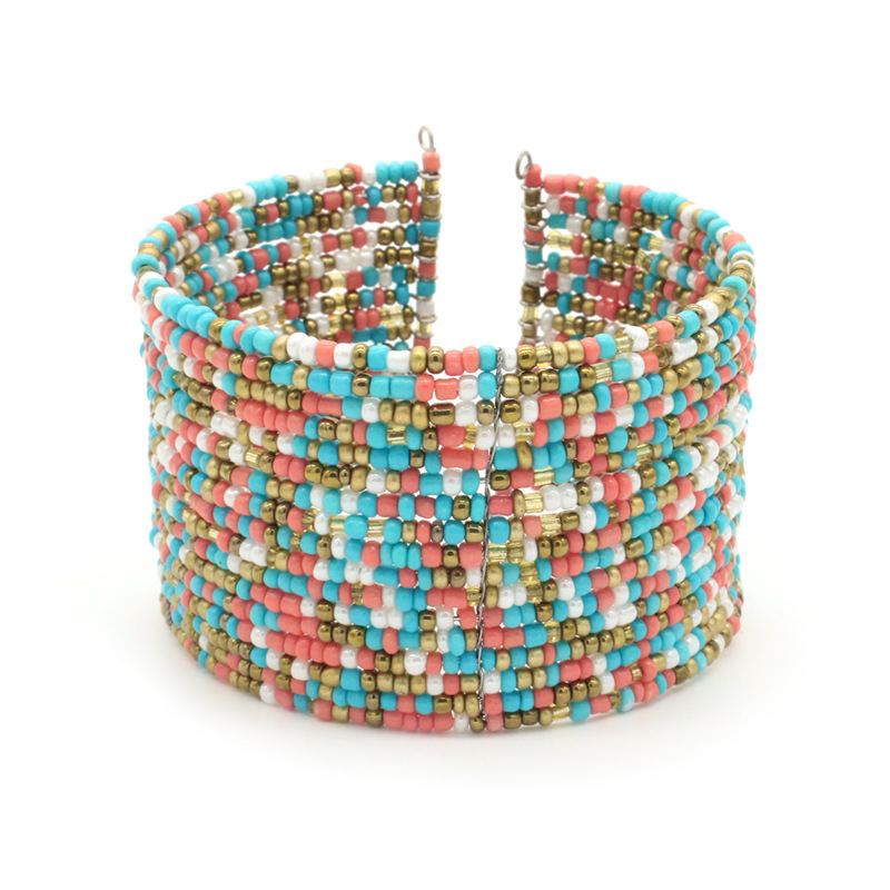 Bracelet perlé fait main style - Ethnic Fashion Photography avis et prix
