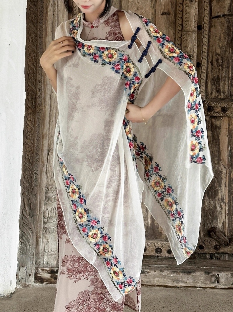 2025 été nouvelle fleur broder - Ethnic Fashion Photography avis et prix