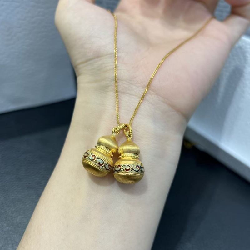Pendentif gourde nuage de bon  - Ethnic Fashion Boutique avis et prix