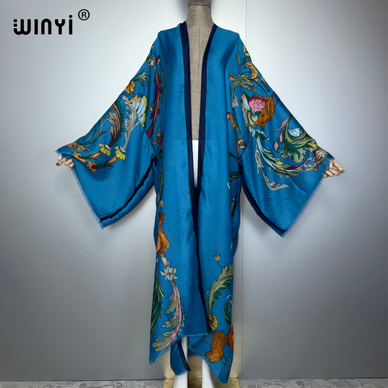 WINYI Africa Robe longue kimon - Kaftan Women Boho avis et prix