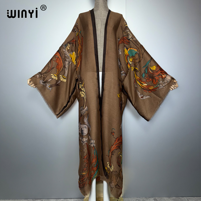 WINYI Africa Robe longue kimon - Kaftan Women Boho avis et prix