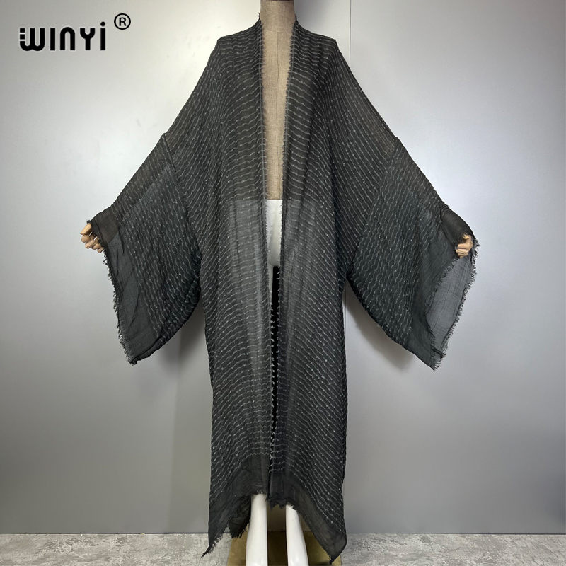 WINYI Kimono à imprimé géométr - Kaftan Women Boho avis et prix