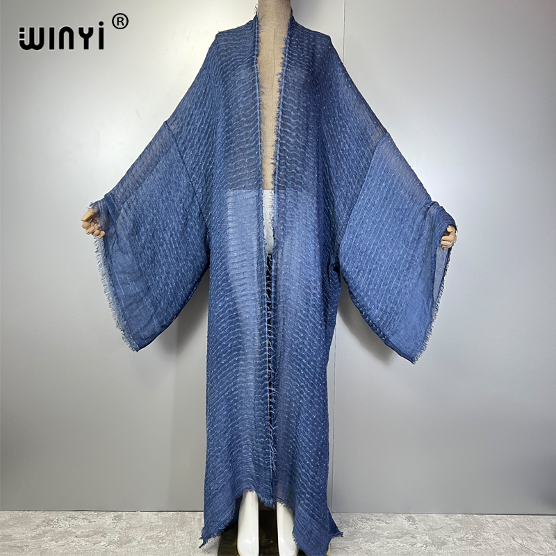 WINYI Kimono à imprimé géométr - Kaftan Women Boho avis et prix