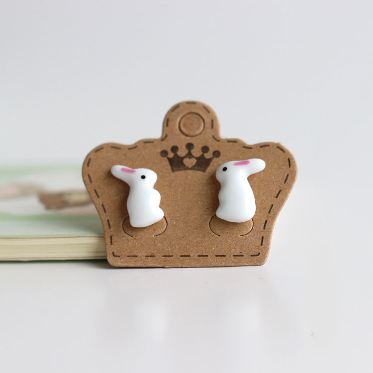 Boucles d'oreilles lapin en cé - Ethnic Fashion Boutique avis et prix
