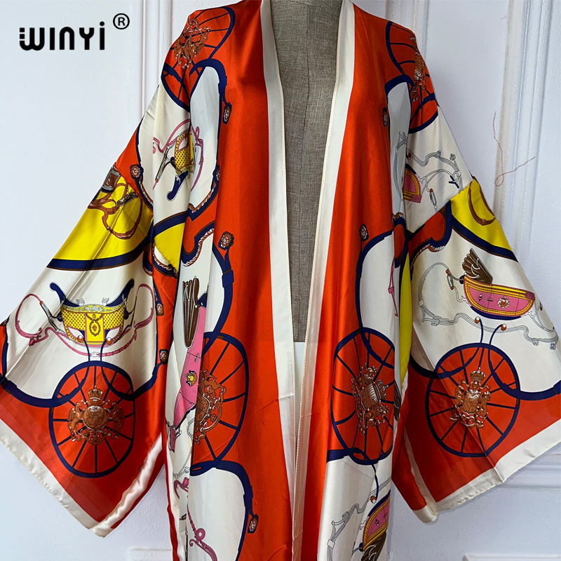 WINYI Kimono à imprimé bohème, - Kaftan Women Boho avis et prix
