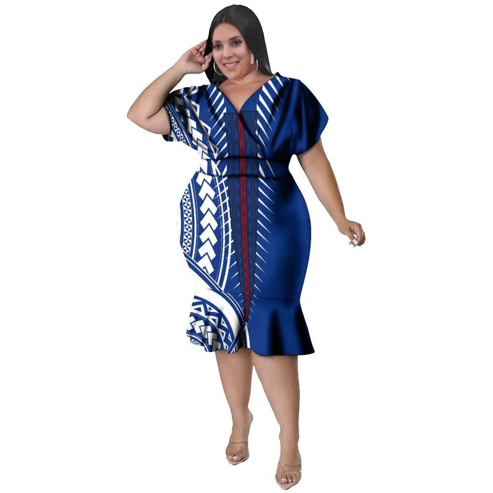 Robe moulante pour femme, styl - Ethnic Fabric avis et prix