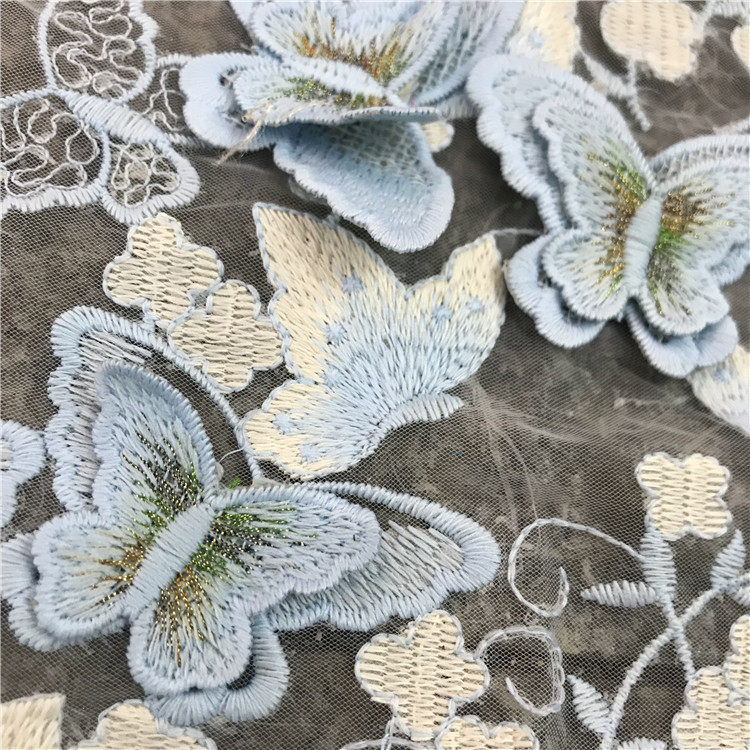 Tissu en dentelle de soie de l - Ethnic Fabric avis et prix