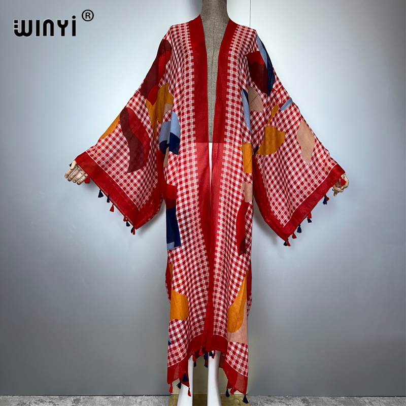 WINYI tenue d'été kimono afriq - Kaftan Women Boho avis et prix