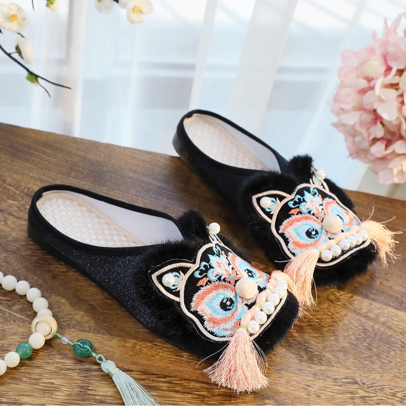 Nouvelles Chaussures Brodéées  - Ethnic Fabric avis et prix