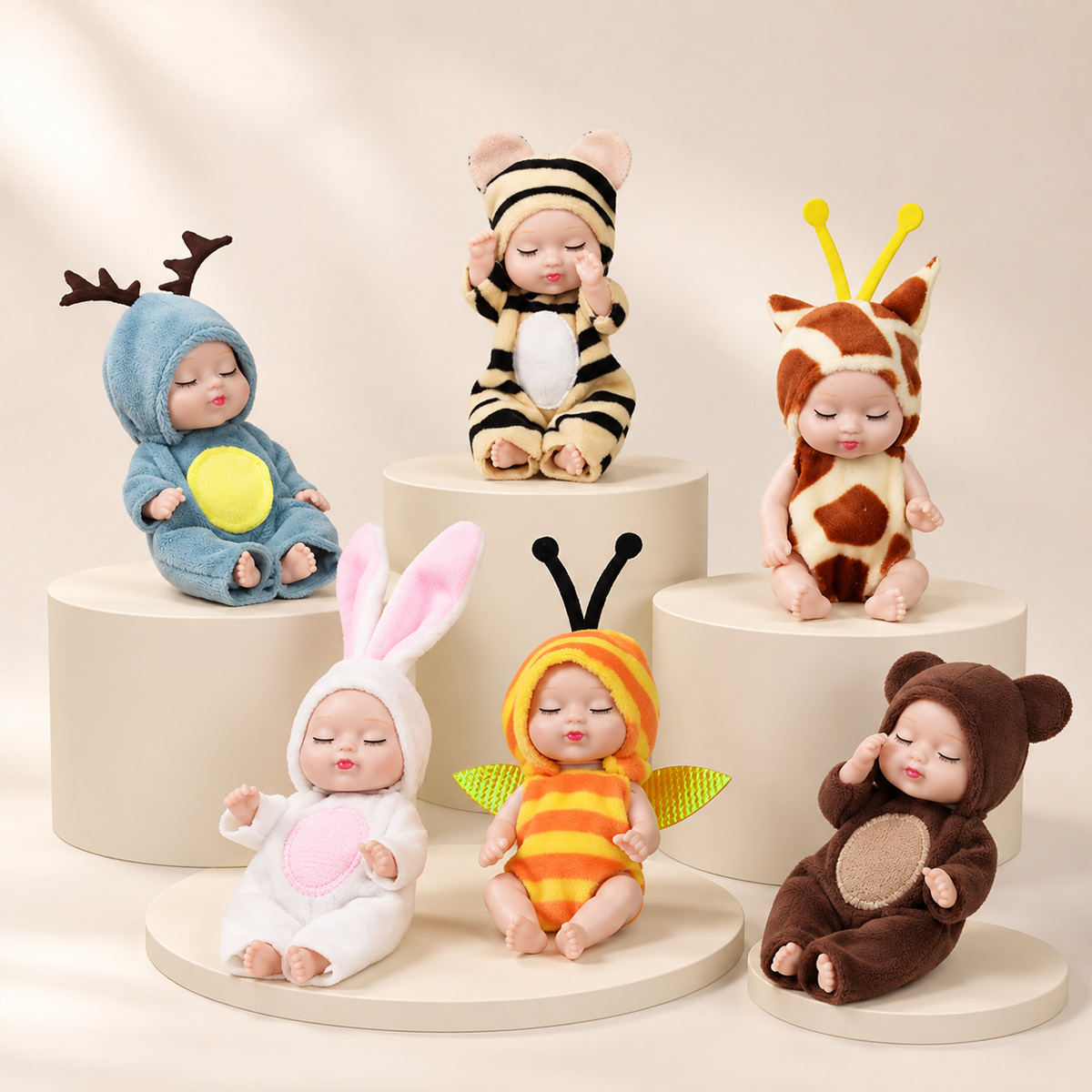 1/6PCS Poupées Bébé Mignonnes  - Ethnic Fashion Design avis et prix