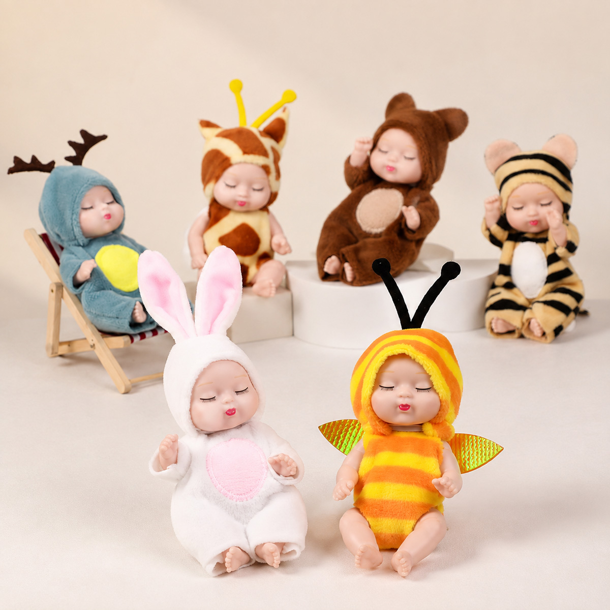 1/6PCS Poupées Bébé Mignonnes  - Ethnic Fashion Design avis et prix