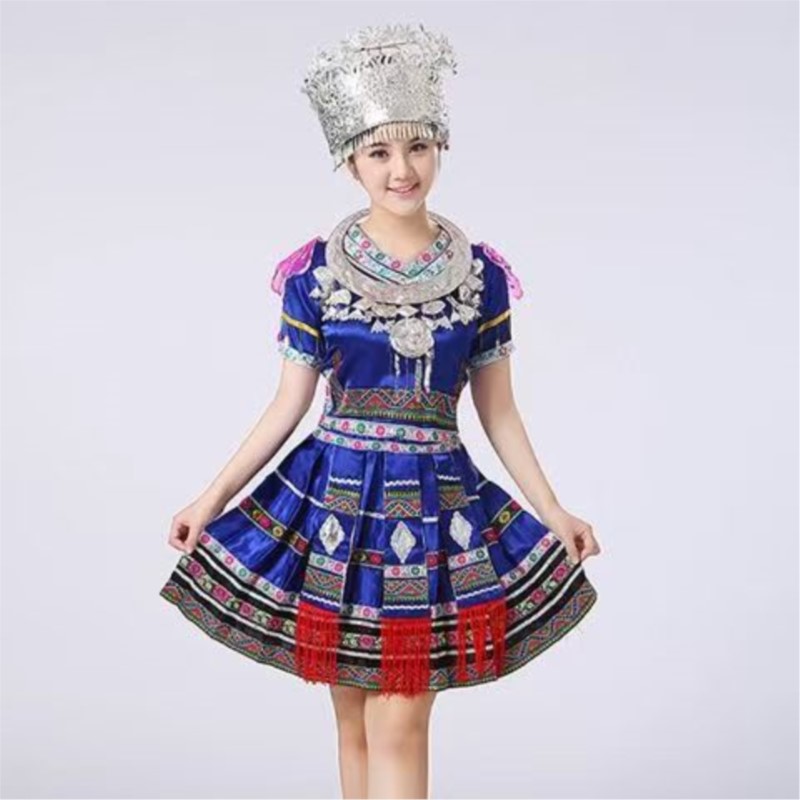 Robe de danse Hmong, tenue tra - Ethnic Style Dresses avis et prix