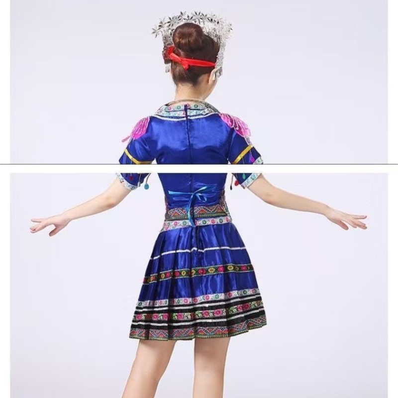 Robe de danse Hmong, tenue tra - Ethnic Style Dresses avis et prix