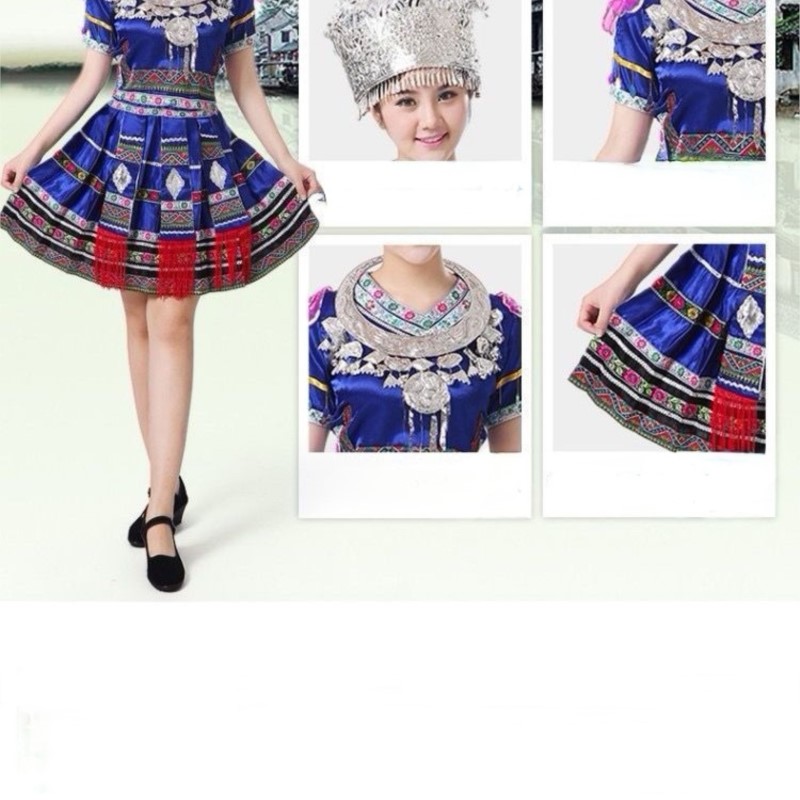 Robe de danse Hmong, tenue tra - Ethnic Style Dresses avis et prix
