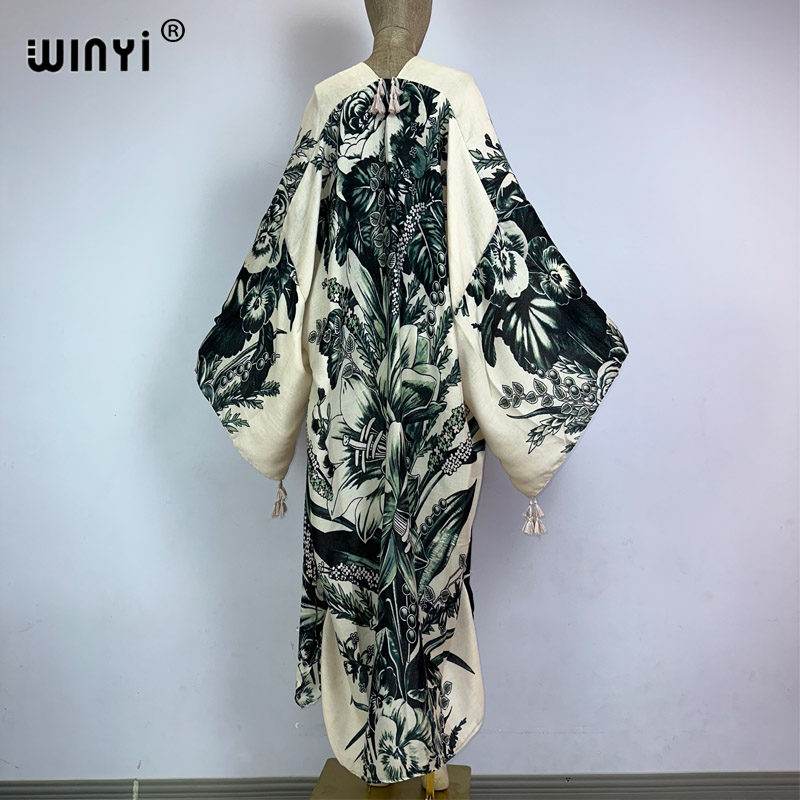WINYI Kimono Afrique Bohème Im - Kaftan Women Boho avis et prix