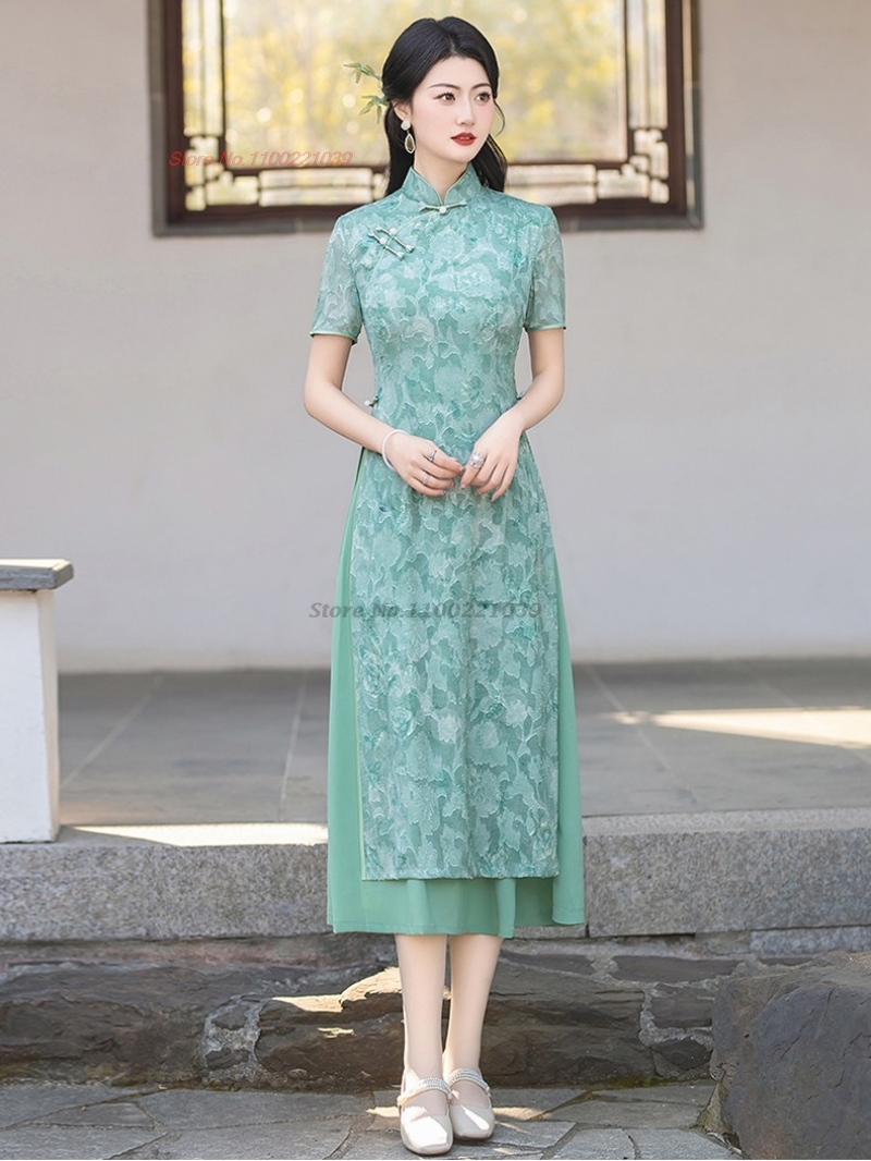  Robe traditionnelle vietnami - Ao Dai Vietnam Dress avis et prix
